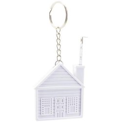 Klíčenka s metrem - dům