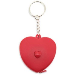 Klíčenka s metrem - srdce