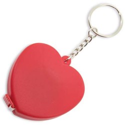 Klíčenka s metrem - srdce