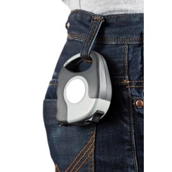 Svinovací metr s karabinou - 5 m/19 mm