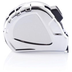 Chromovaný svinovací metr - 5 m/19 mm