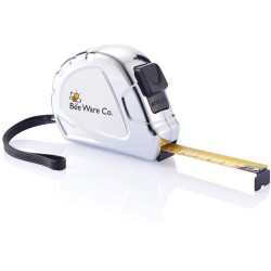 Chromovaný svinovací metr - 5 m/19 mm