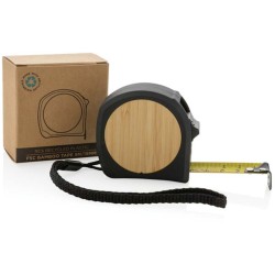 Svinovací metr 5m/19mm z RCS recykl. plastu a FSC bambusu