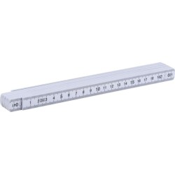 Plastový skladací metr