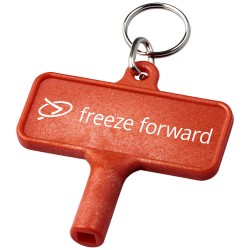 Plastový klíč na radiátory Largo s klíčenkou