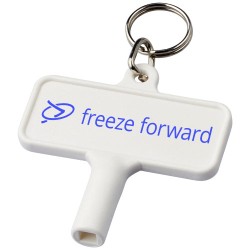 Plastový klíč na radiátory Largo s klíčenkou