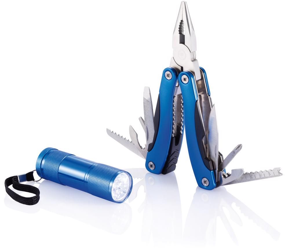 Sada multifunkčního nože a svítilny