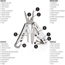 Multifunkční nůž s karabinou Solid