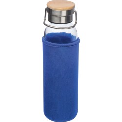 Skleněná láhev s neoprenovým obalem, 600ml