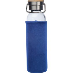 Skleněná láhev s neoprenovým obalem, 600ml