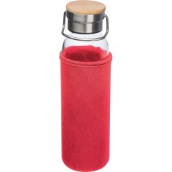 Skleněná láhev s neoprenovým obalem, 600ml