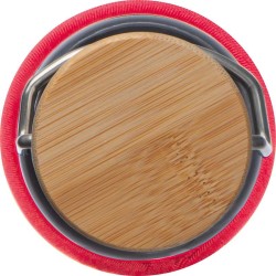 Skleněná láhev s neoprenovým obalem, 600ml