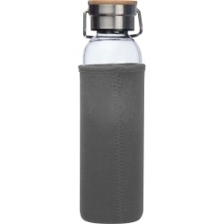 Skleněná láhev s neoprenovým obalem, 600ml