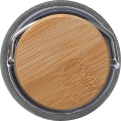 Skleněná láhev s neoprenovým obalem, 600ml