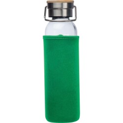 Skleněná láhev s neoprenovým obalem, 600ml