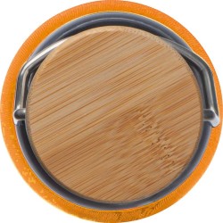 Skleněná láhev s neoprenovým obalem, 600ml