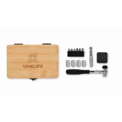 Furobam Sada nářadí v bambus. pouzdru