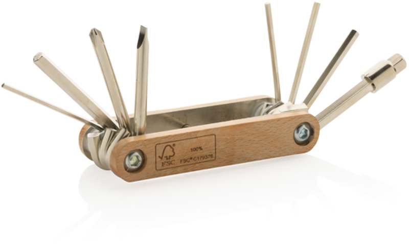 FSC dřevěná sada imbusů