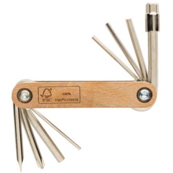 FSC dřevěná sada imbusů