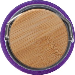 Skleněná láhev s neoprenovým obalem, 600ml