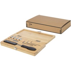 Rivet 19dílná sada nářadí z bambusu / recyklovaného plastu