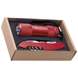 Sada svítilna a kapesní nůž Dover