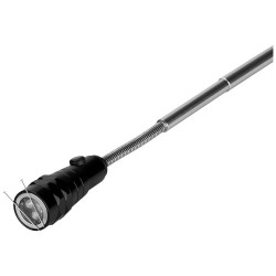 Feromagnetický sběrný nástroj s osvětlením