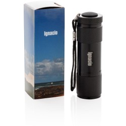 Hliníková svítilna Quattro