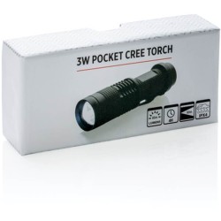 Kapesní CREE svítilna 3W