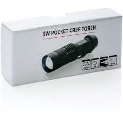 Kapesní CREE svítilna 3W