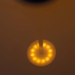 Stolní lampa z nerezové oceli