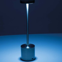 Stolní lampa z nerezové oceli