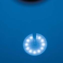 Stolní lampa z nerezové oceli