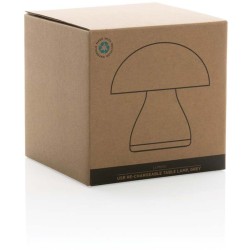 USB stolní lampa Luming z RCS recykl. plastu