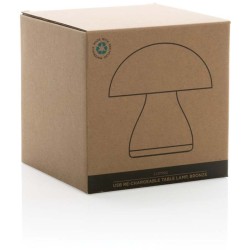 USB stolní lampa Luming z RCS recykl. plastu