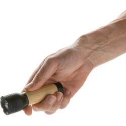 USB svítilna Lucid 1W z RCS recykl. plastu a bambusu