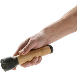 USB svítilna Lucid 5W z RCS recykl. plastu a bambusu