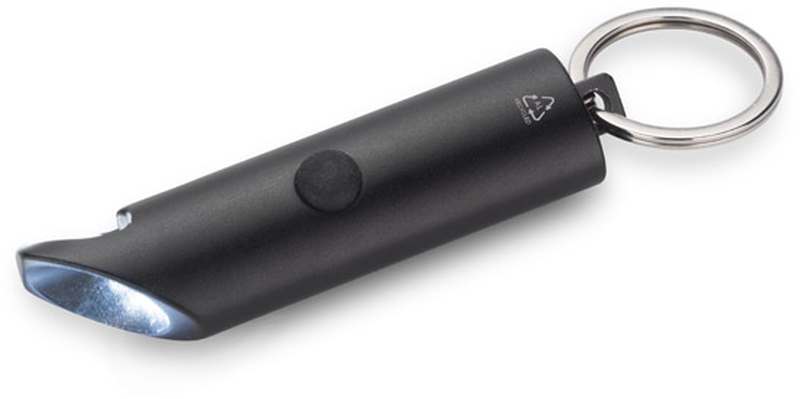 Svítilna s kroužkem na klíče a otvírákem LATARO