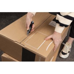 Odolný plnitelný odlamovací nůž z RCS recykl. plastu