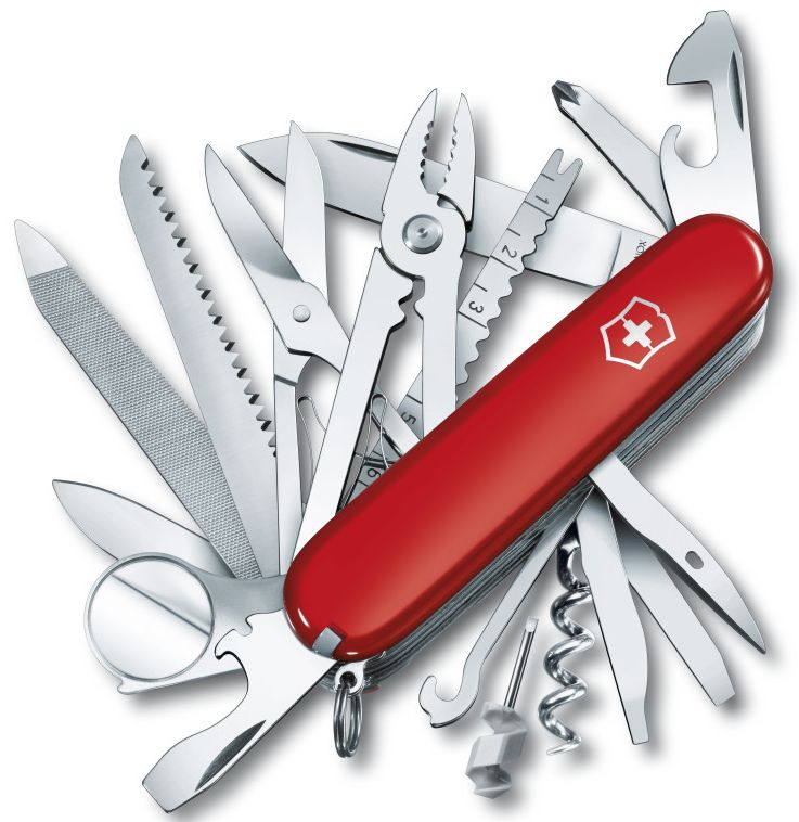 Nůž Victorinox SwissChamp červený