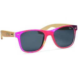 Zakázkové sluneční brýle s bambusovými rameny