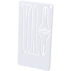 Tunker karta s golfovými týčky