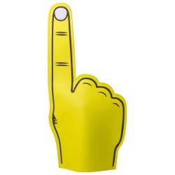 Zacky fandící ruka