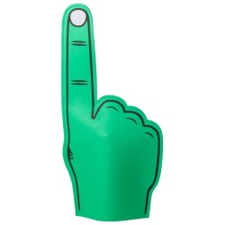 Zacky fandící ruka