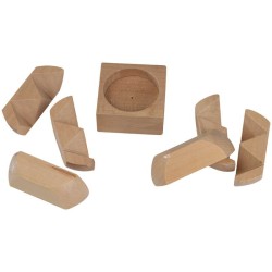 Dřevěné puzzle