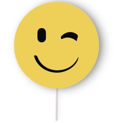 Emoty vějiř na selfie