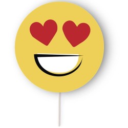 Emoty vějiř na selfie