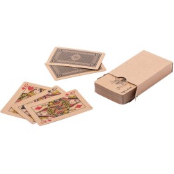 Hrací karty z recyklovaného papíru Trebol