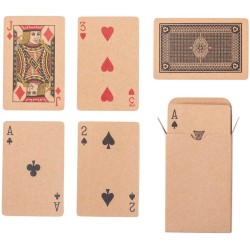 Hrací karty z recyklovaného papíru Trebol