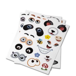 MADAGASCAR. Hra se samolepkami